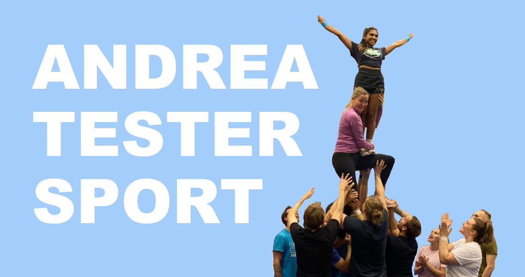 Andrea tester sport: Cheerleading
