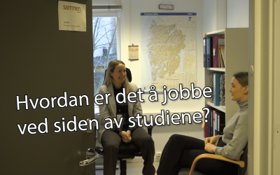 Hvordan er det å jobbe ved siden av studiene?