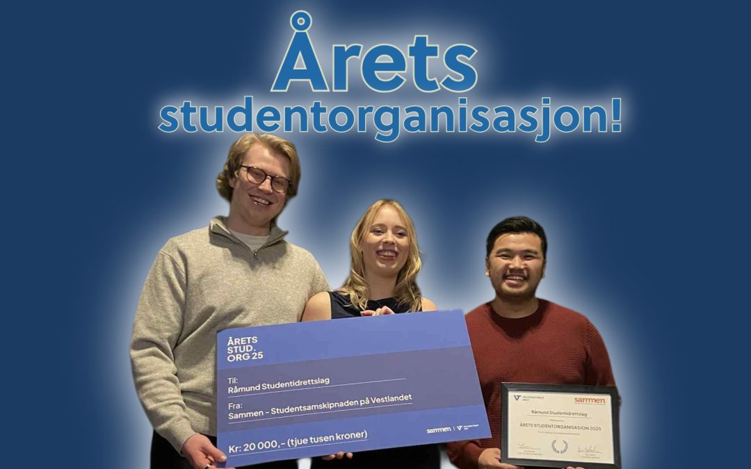 Vinnere av årets studentorganisasjon!